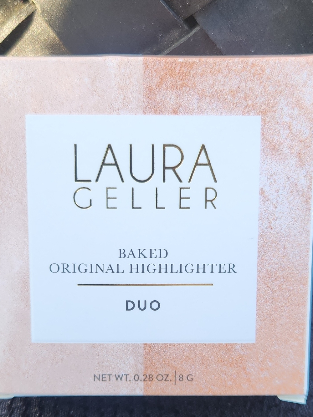 Laura Geller Baked Original Highlighter Duo - Peach Champagne